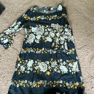 Floral business casual dress